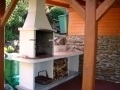Zahradní krb Klínovec se stolkem - pan Černík